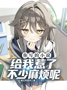 《你写的小说,给我惹了不少麻烦呢》小说封面