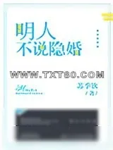 《明人不说隐婚》小说封面