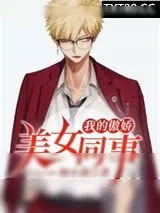 《我的傲娇美女同事》小说封面