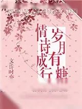 《岁月有糖，情诗成行》小说封面