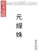 《元绿姝》小说封面