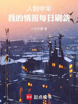 《人到中年，我的情报每日刷新》小说封面