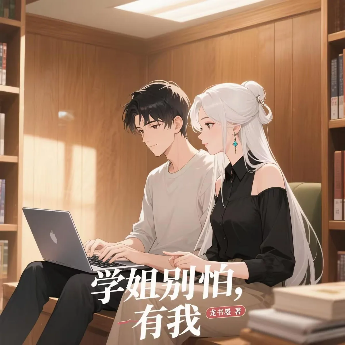 《学姐别怕，有我》小说封面