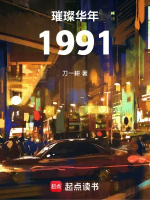 《璀璨华年1991》小说封面