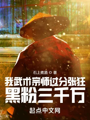 《我武术宗师过分张狂，黑粉三千万》小说封面