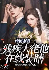 《新婚夜，残疾大佬他在线装瞎》小说封面