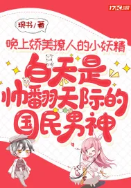 《晚上娇美撩人的小妖精，白天是帅翻天际的国民男神》小说封面