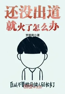 《还没出道就火了怎么办》小说封面