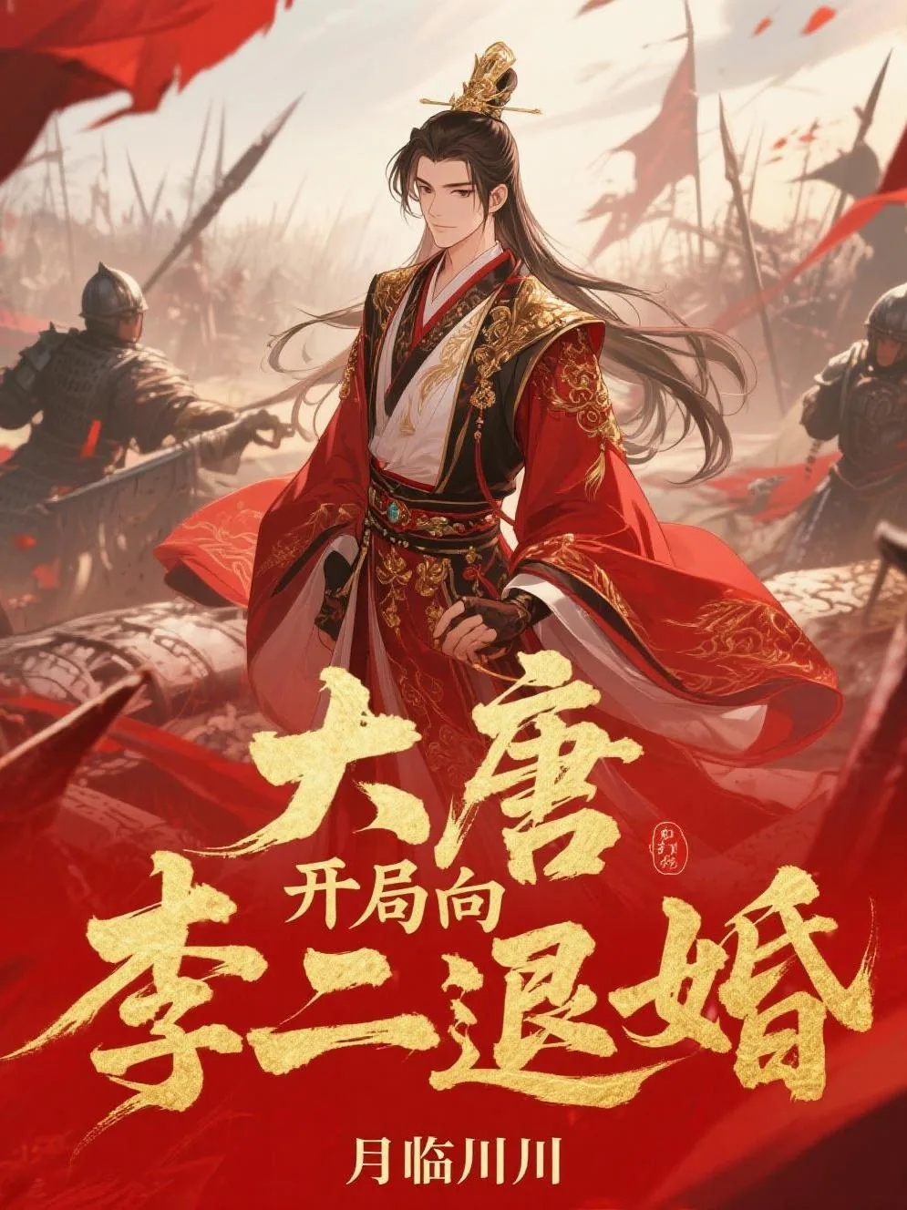 《大唐，开局向李二退婚》小说封面