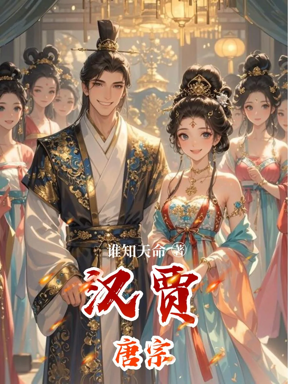 《汉贾唐宗》小说封面