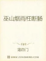 《巫山烟雨枉断肠》小说封面