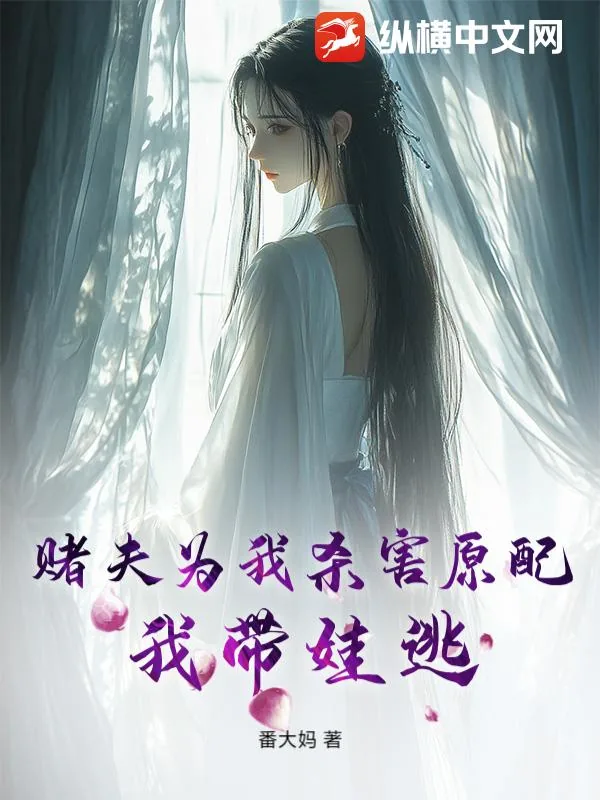 《赌夫为我杀害原配，我带娃逃》小说封面