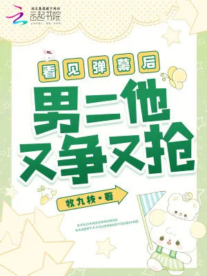 《看见弹幕后，男二他又争又抢》小说封面