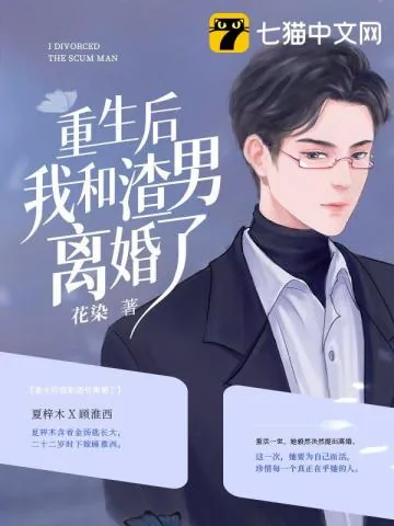 《重生后我和渣男离婚了》小说封面