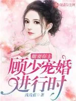 《甜妻在上：顾少宠婚进行时》小说封面