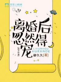 《离婚后忽然得宠》小说封面
