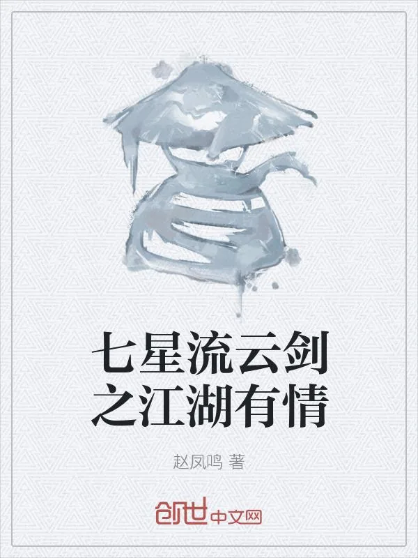 《七星流云剑之江湖有情》小说封面