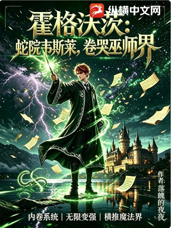 《霍格沃茨：蛇院韦斯莱，卷哭巫师界》小说封面